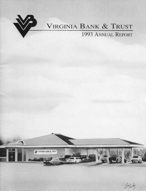 Virginia Bank and Trust 1993